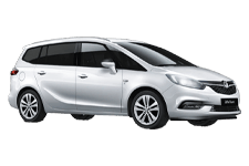 Minibus Hire Dorset - Vauxhall Zafira 7-Seater - Minibus hire Dorset